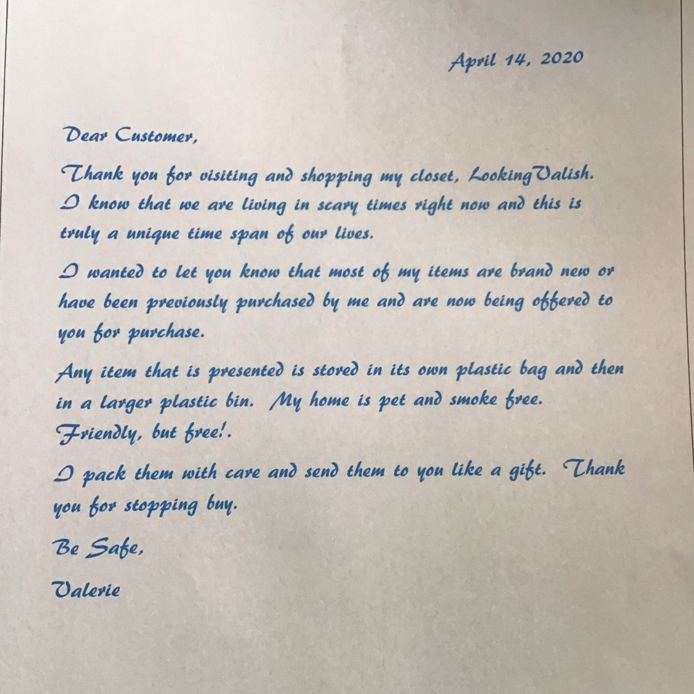 🥰A love note to my customers and shoppers🥰
